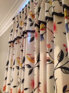 The Singing Bird Custom Draperies, www.erinsnotions.com