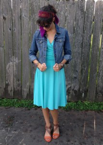 how refashion and restyle your favorite dress