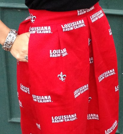 ULL Skirt Design, www.erinsnotions.com