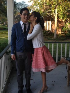 easy, 1950's themed hallowen costume