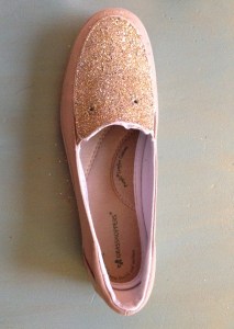 DIY: adding sparkle to your shoes