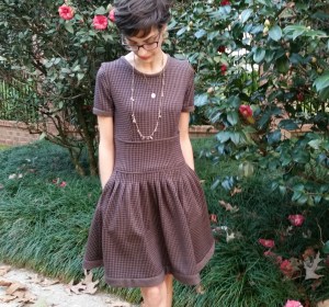 original dress design : wool and pockets