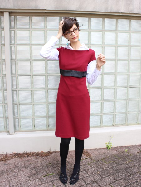 layering short sleeve dresses for the winter