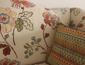 Recovering furniture to repurpose it