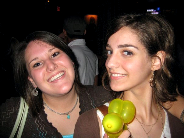 Getting ready for Jason Mraz circa 2008