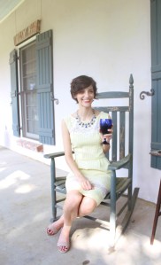 Add bold modern jewelry to vintage dresses to make them suitable for today.